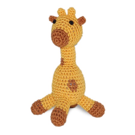 organic dog toy giraffe