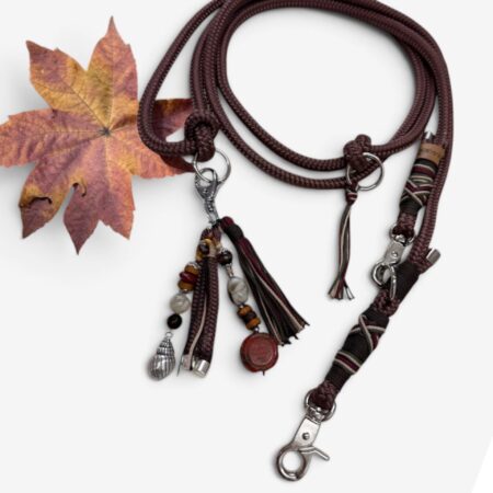 edle kordelleine braun & bordeaux