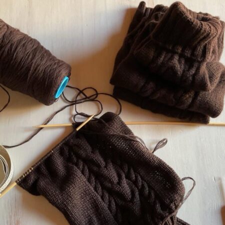hunde cashmere chocolate braun – 100 % italienischer cashmere