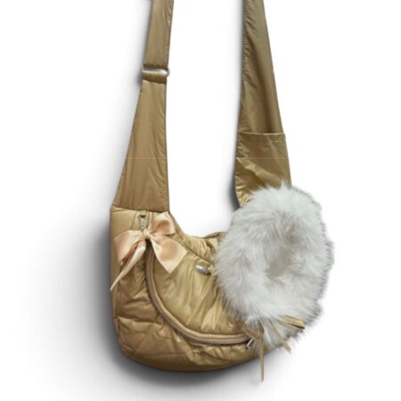 monchouchou cuddles bag champagner chinchilla