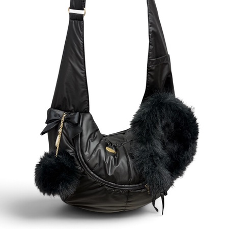 monchouchou cuddles bag black