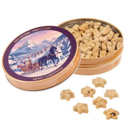 weihnachts-goodies dose 2026 – kokos vanille sternchen🎄